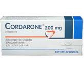 Cordarone 200mg 20 tabs, Amiodarona